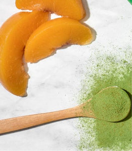 Matcha Collagen - Peach